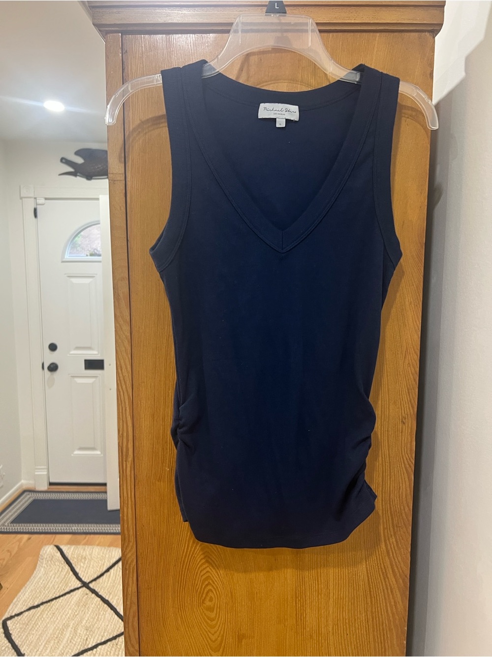 Michael Stars Navy V-Neck Tank